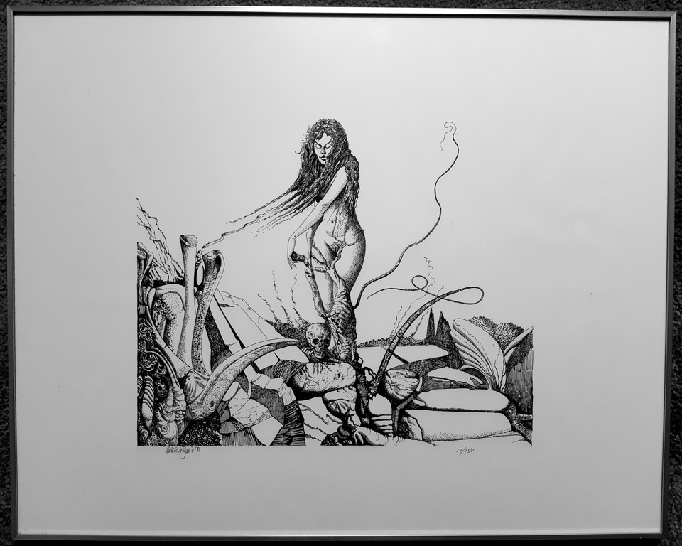 Victor Linford - meta-realistisch litho - ingelijst kopen? Bied vanaf 35!