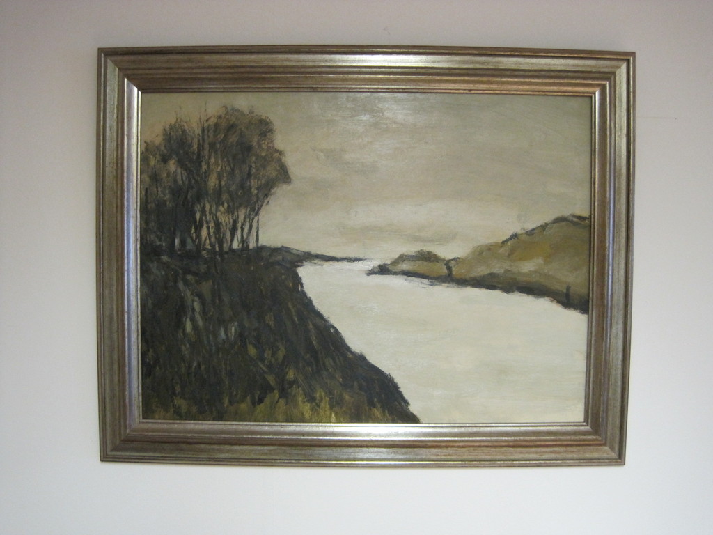 Metten Koornstra 1912-1978 olieverf landschap Frankrijk  kopen? Bied vanaf 250!