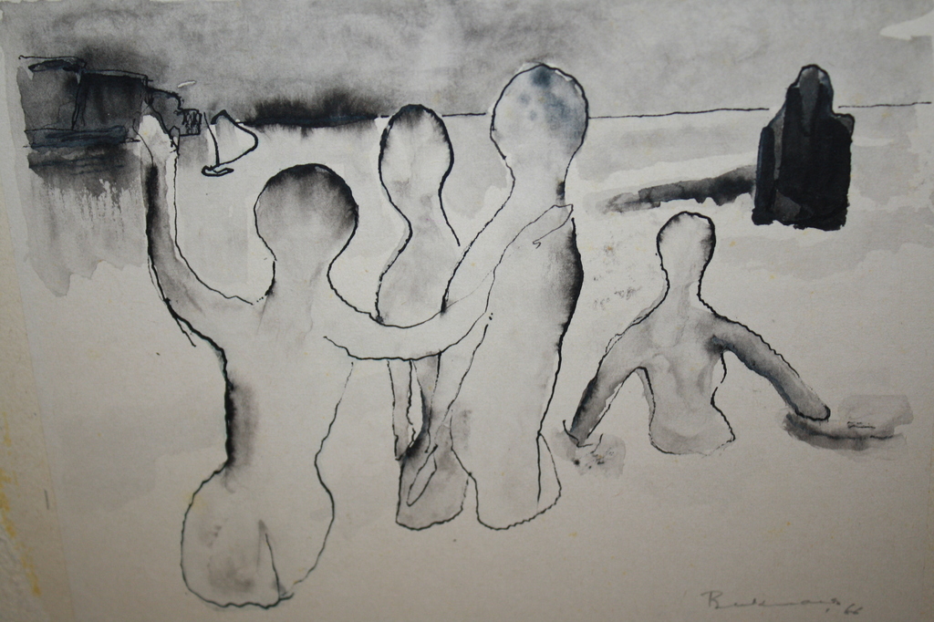 TEKENING BADEN van AD BEEKMANS  kopen? Bied vanaf 1!