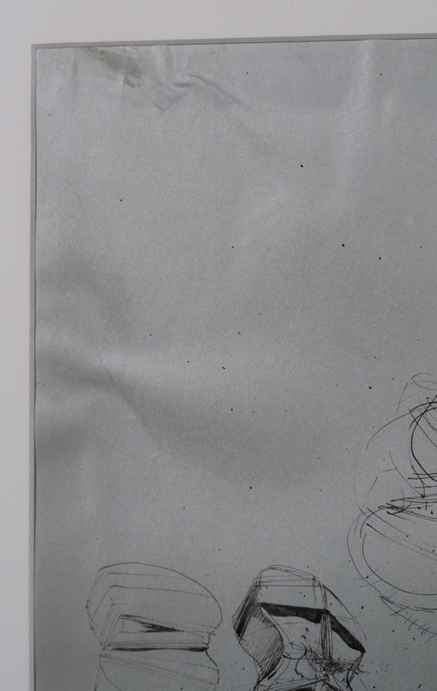 Janos Bittenbinder: Potlood- en Pentekening, Z.T. Cello - Ingelijst kopen? Bied vanaf 1!