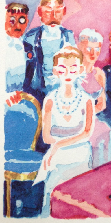 Kees van Dongen, Grafisch werk uit 1947 Incl. certificaat, Le septuor de Vinteui kopen? Bied vanaf 1!