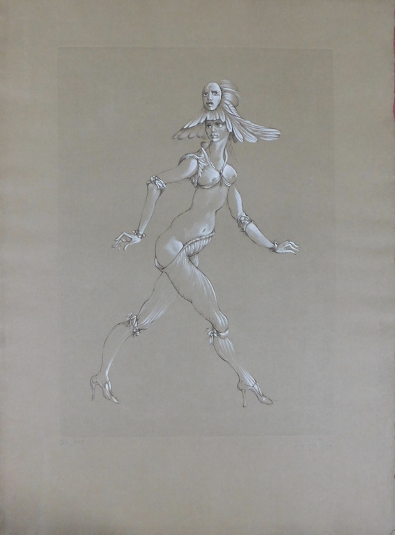 Leonor Fini - Ets - ScÃ¨ne de ThÃ©Ã¢tre kopen? Bied vanaf 80!