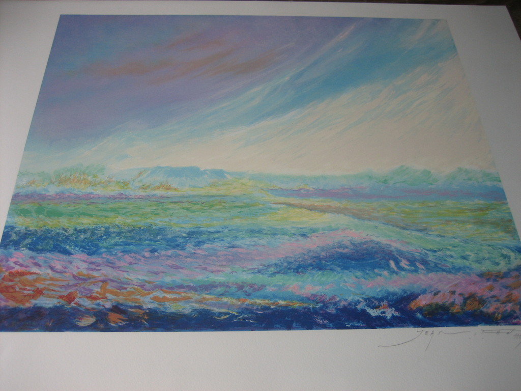 Jean Fernand - Paysage - Lithografie - Handgesigneerd - Opl. 170+180 ex. - 1999 kopen? Bied vanaf 1!