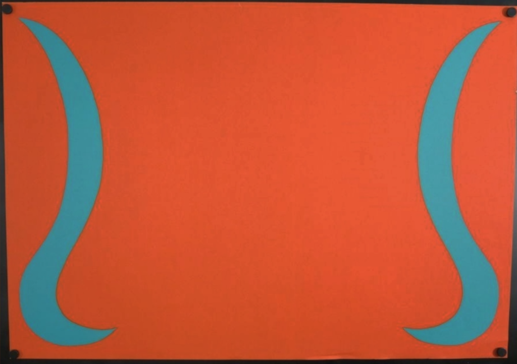 Peter Jordaan: Zeefdruk, Compositie oranje/groen kopen? Bied vanaf 1!