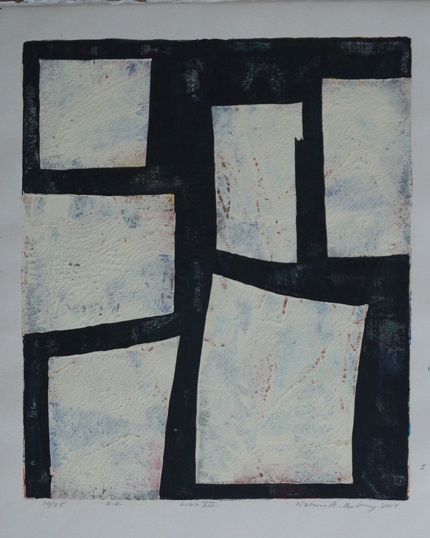 Niklas Anderberg - gesigneerde linosnede - 2004 - 25 ex. verkocht voor € 45!