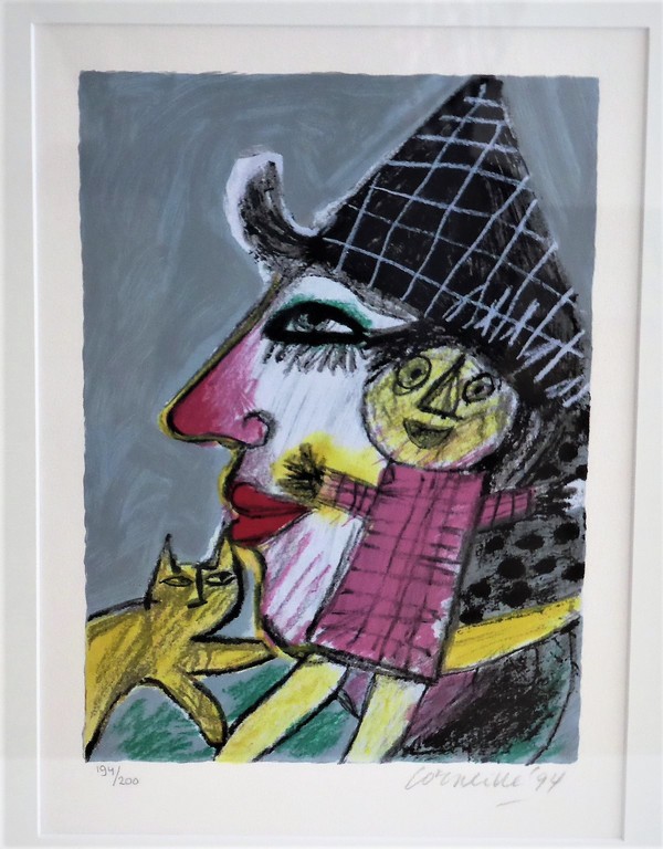 Corneille, litho uit de clownserie  uit 1994 kopen? Bied vanaf 175!