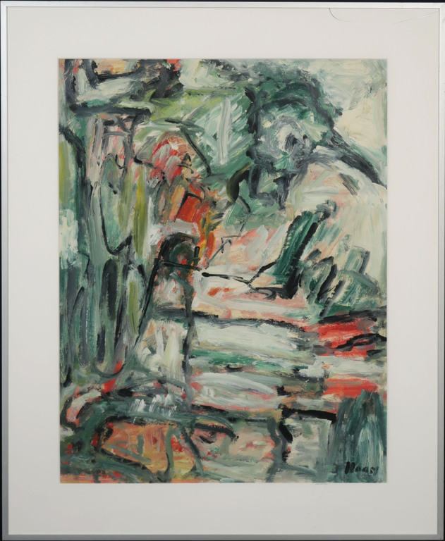 Pieter Haan: Acryl op papier, Z.T. - Ingelijst kopen? Bied vanaf 50!