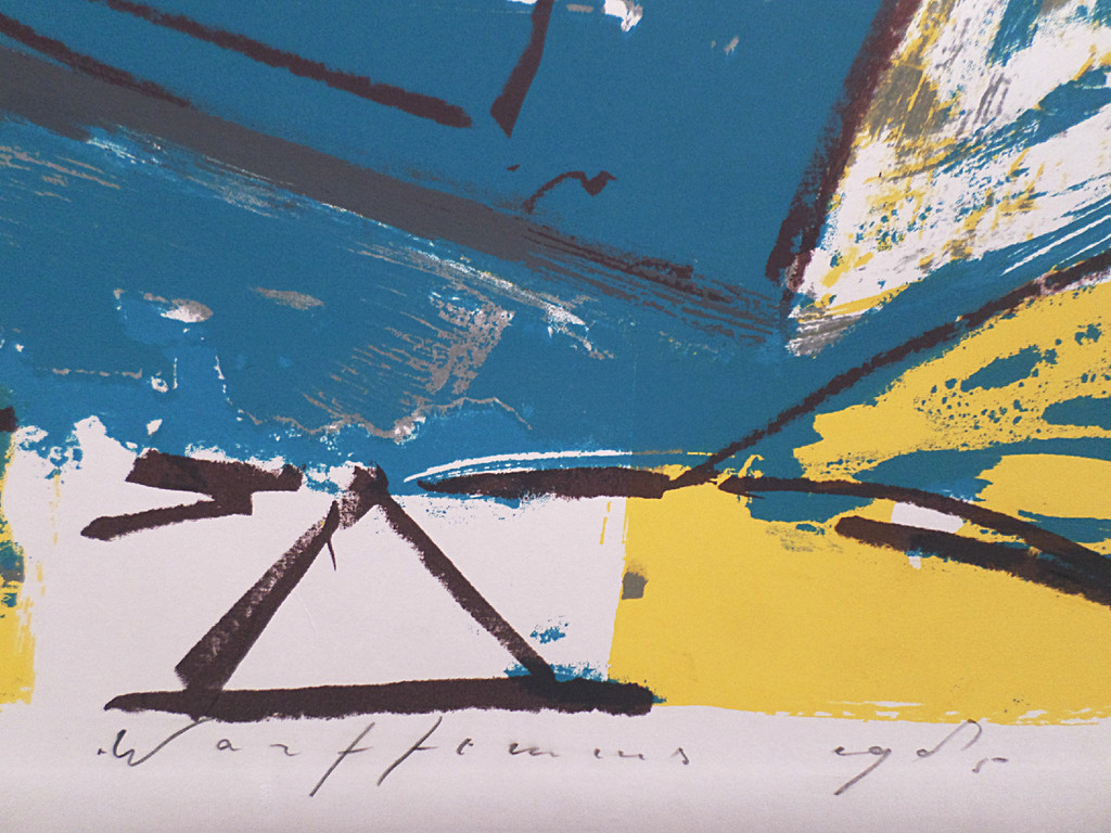 Laatste keer: Piet Warffemius - Siesta, zeefdruk kopen? Bied vanaf 40!