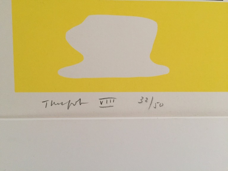 Jan Snoeck, zeefdruk, theepot, 1991 kopen? Bied vanaf 1!