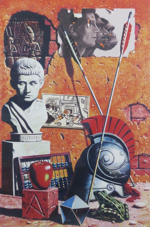 Rob Scholte: Zeefdruk, Golden horizon I - Ingelijst (Groot) kopen? Bied vanaf 70!