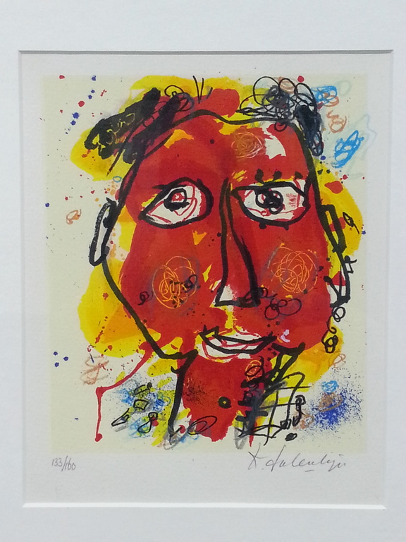 Kees Salentijn, zeefdruk op papier in aluminium lijst. kopen? Bied vanaf 30!