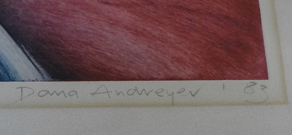 Dana Andreev - ets: Stranger - 1983 kopen? Bied vanaf 45!