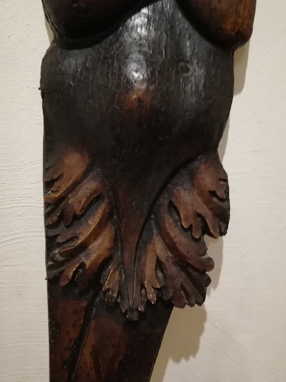 Prachtig houtsnijwerk uit tropische hardhout soort - "de zeemeermin" kopen? Bied vanaf 15!