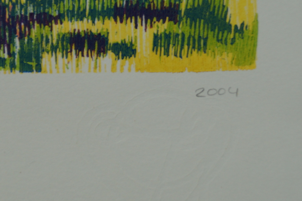 Angenelle Thijssen - gesigneerde houtsnede - Tegenlicht - 2004 kopen? Bied vanaf 20!