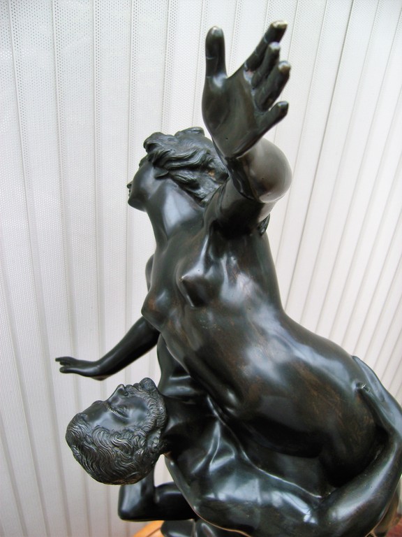 Giambologna (NAAR): "de Sabijnse maagdenroof" 1 meter hoog! kopen? Bied vanaf 900!