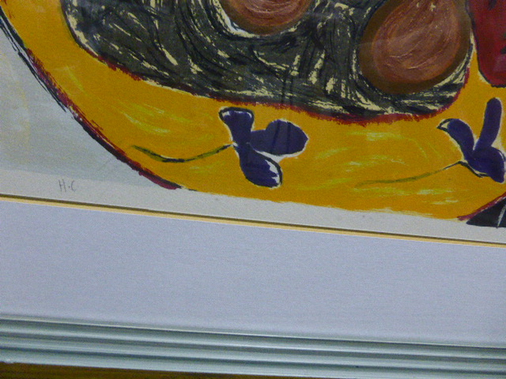 Bracha Guy, groot zeefdruk met diepdruk ,handgesigneerd kopen? Bied vanaf 95!