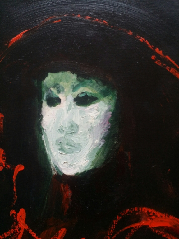 Luis Filcer - Luis Filcer. Olieverf op doek. Venetiaans figuur met masker. kopen? Bied vanaf 595!