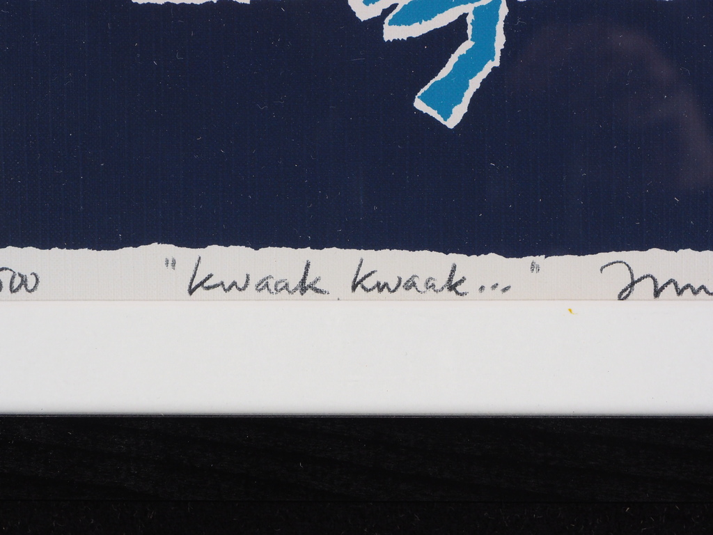 Hans Innemee: Zeefdruk, Kwaak, Kwaak kopen? Bied vanaf 50!