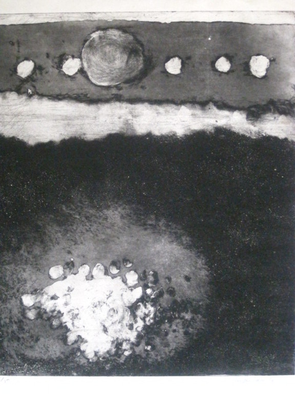 Zoltin Peeter (1942-) grote ETS eigen druk 1/5 gesigneerd 1962 vroeg werk ! kopen? Bied vanaf 1!