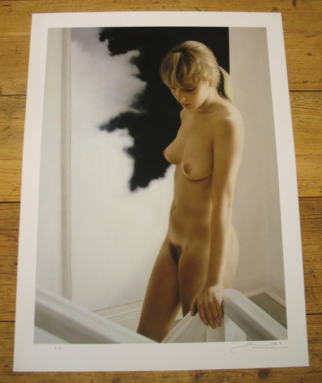 Peter Handel, Giclée, Judith auf der Treppe kopen? Bied vanaf 65!