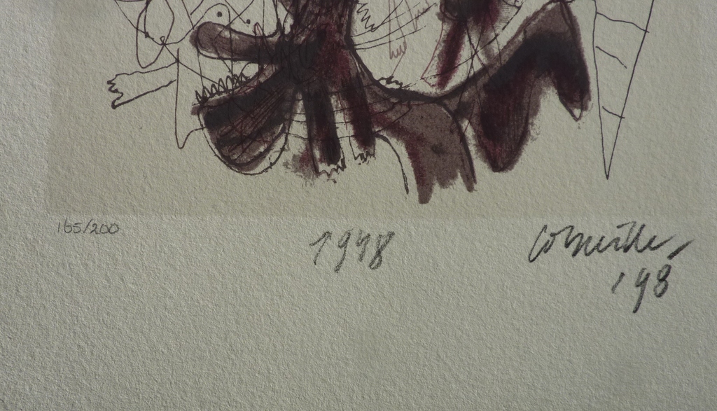 Corneille litho 1948/1998 - De A van Cobra in woord en beeld kopen? Bied vanaf 150!