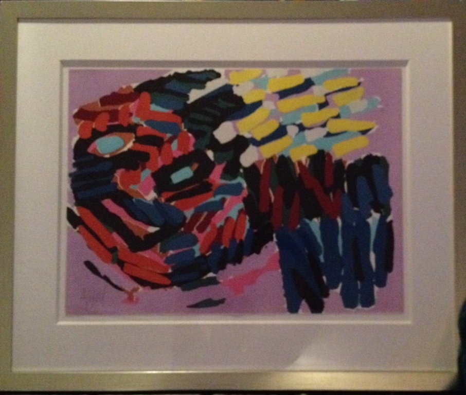 Here I am Again, Karel Appel, zeefdruk, gesigneerd potlood en AP (artist proof) kopen? Bied vanaf 500!