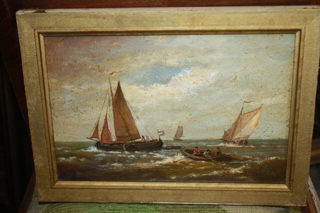 VISSERSBOTEN AAN DE KUST monogram AH kopen? Bied vanaf 1!