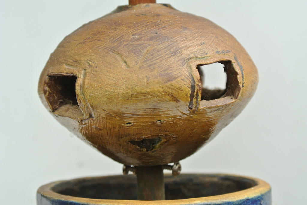 HARM KAMERLINGH ONNES.  Keramiek. - PALMPASEN - Rond 1980.                       kopen? Bied vanaf 3350!