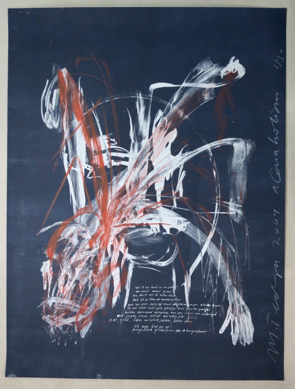 Michael Tedja: Zeefdruk, Aquaholisme (groot) kopen? Bied vanaf 70!