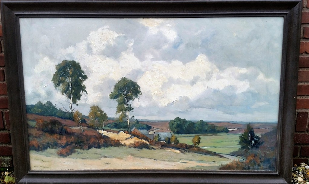 Xeno Munninghoff (1873-1944) , een prachtig landschap verkocht voor € 600!
