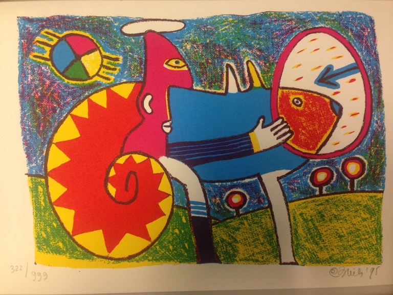 Briels, Clemens Zeefdruk Elegance/eigen huis verkocht voor € 40!