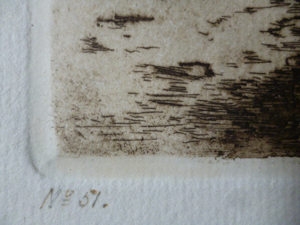 Willem Witsen - ets - Dooiweer, Ede kopen? Bied vanaf 350!