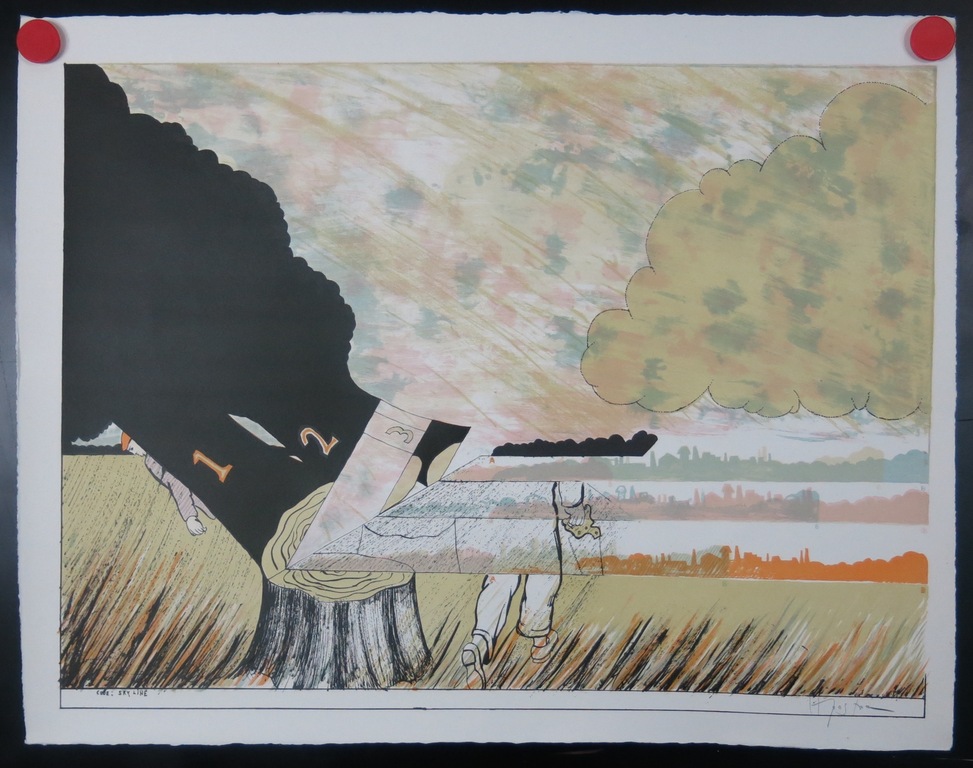 Hannes Postma: Litho, Skyline kopen? Bied vanaf 35!