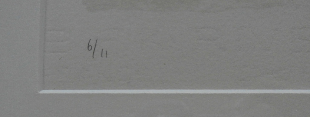 Ardi Brouwer, ingelijste litho: Klip, handgesigneerd kopen? Bied vanaf 40!