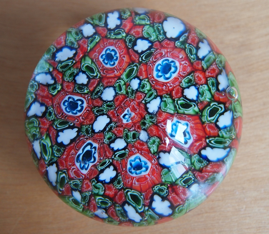 Murano Millefiore glazen presse papier kopen? Bied vanaf 15!