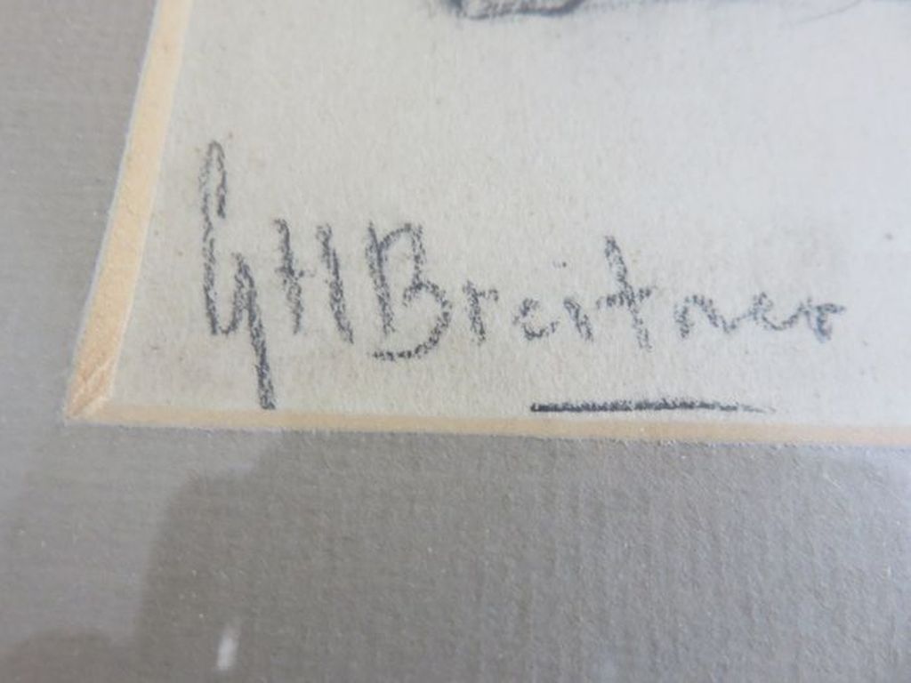 G.H. Breitner (?) Naakte vrouw gezeten op stoel - gesigneerde potloodtekening kopen? Bied vanaf 140!