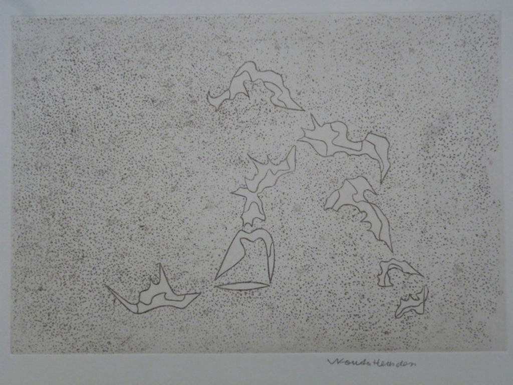 Wout van Heusden - ets - Abstract kopen? Bied vanaf 25!