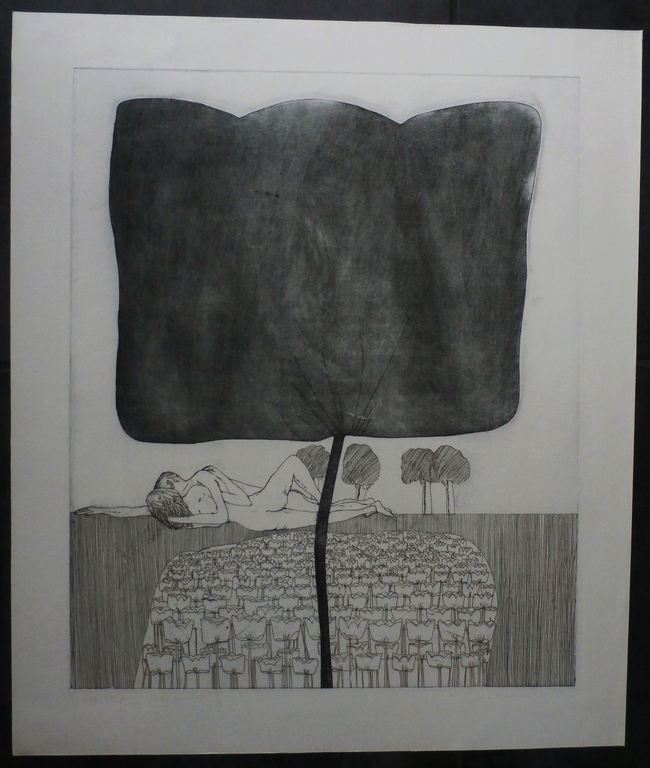 Laatste keer: Kees Spermon -  ets/aquatint: Big Tulip -  1968 kopen? Bied vanaf 45!