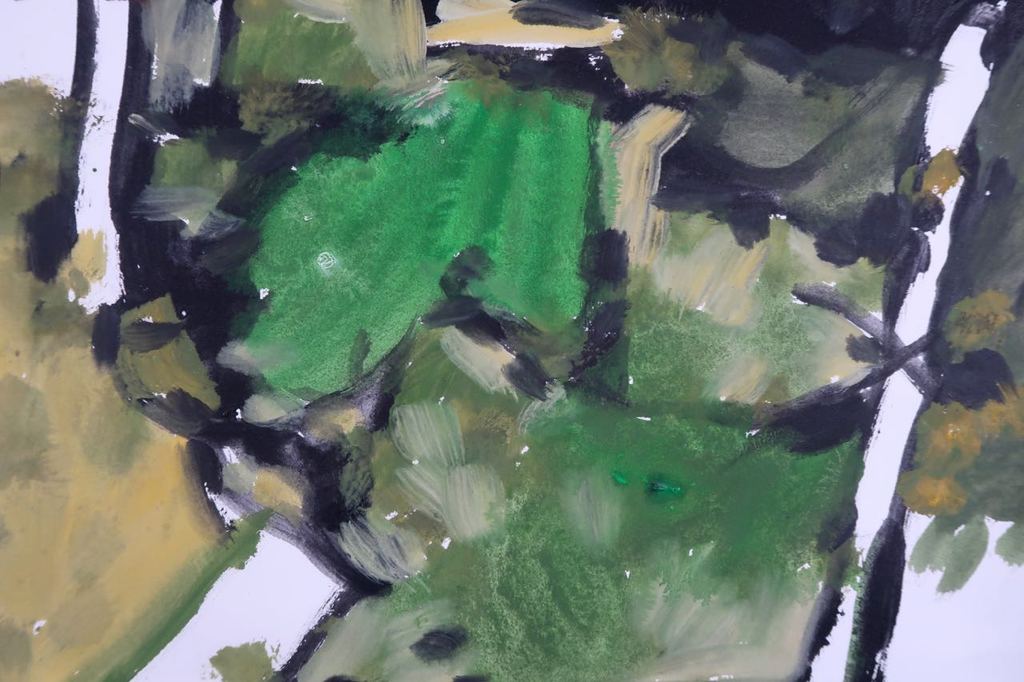 Theo Elfrink: Gouache op papier, Mehr (BRD) kopen? Bied vanaf 50!