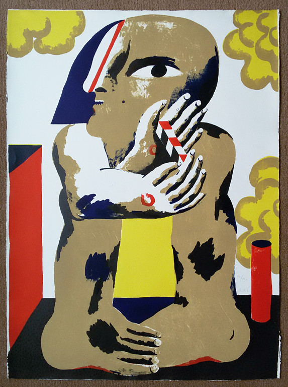 Horst Antes - Kopffüßler, litho kopen? Bied vanaf 195!