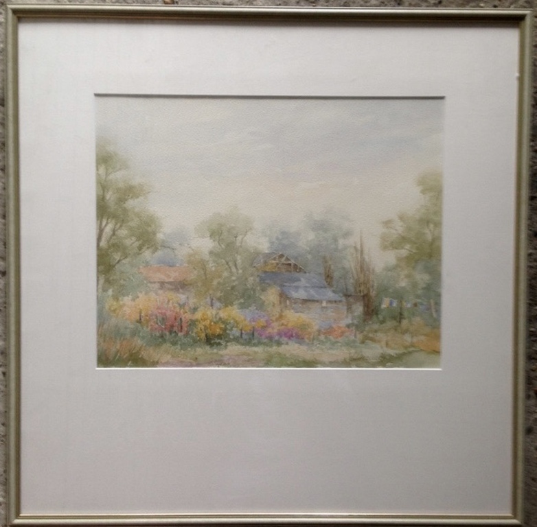 2 Aquarellen WIM SAVELKOULS 1941 - 62 X 62 cm gesigneerd. kopen? Bied vanaf 25!