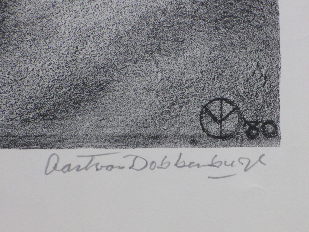 Aart van Dobbenburgh - Aart van Dobbenburgh, Gevouwen handen, Litho '80 kopen? Bied vanaf 1!