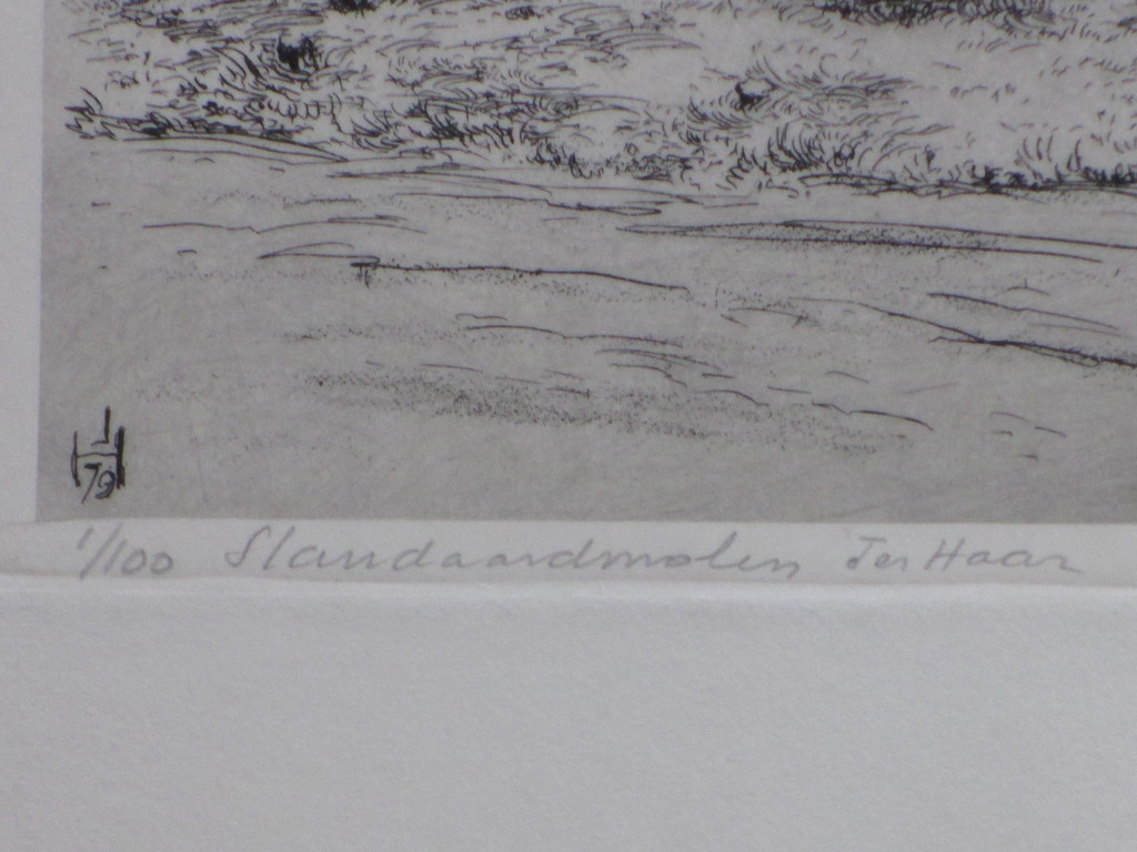 Johan Hemkes, Standaardmolen Ter Haar, Ets kopen? Bied vanaf 50!