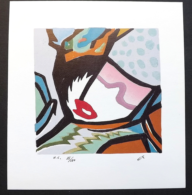 3 gesigneerde litho's van een onbekende vermoedelijk Orientaalse kunstenaar kopen? Bied vanaf 1!