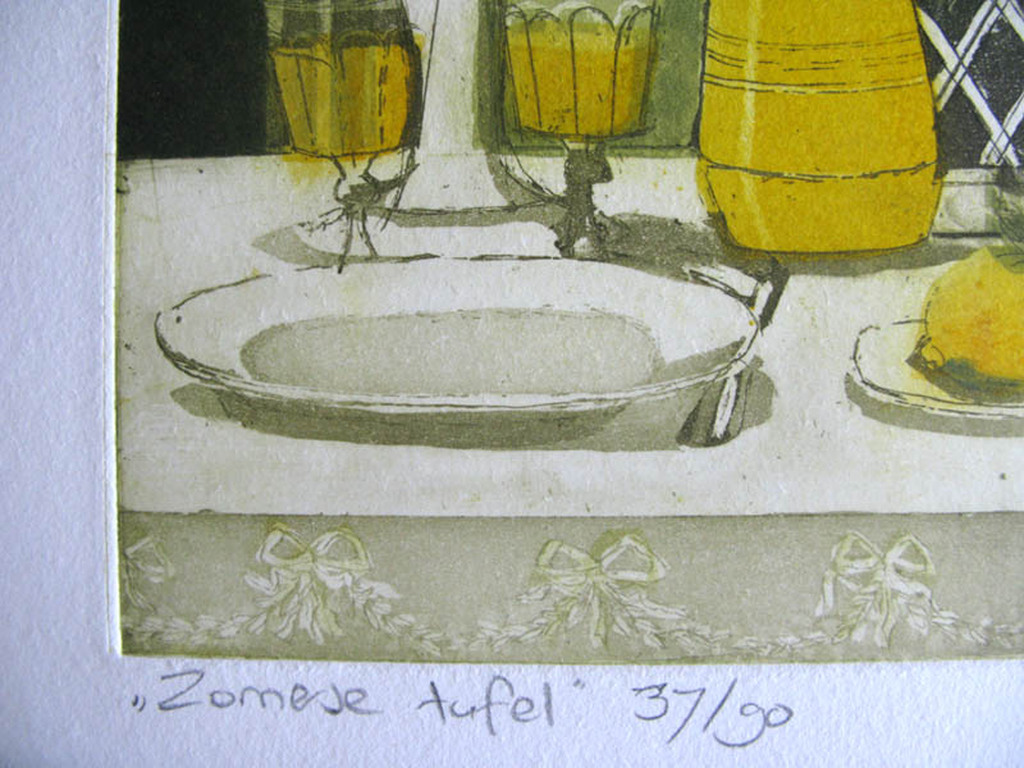 Laetitia de Haas - ZOMERSE TAFEL - kleurets kopen? Bied vanaf 1!