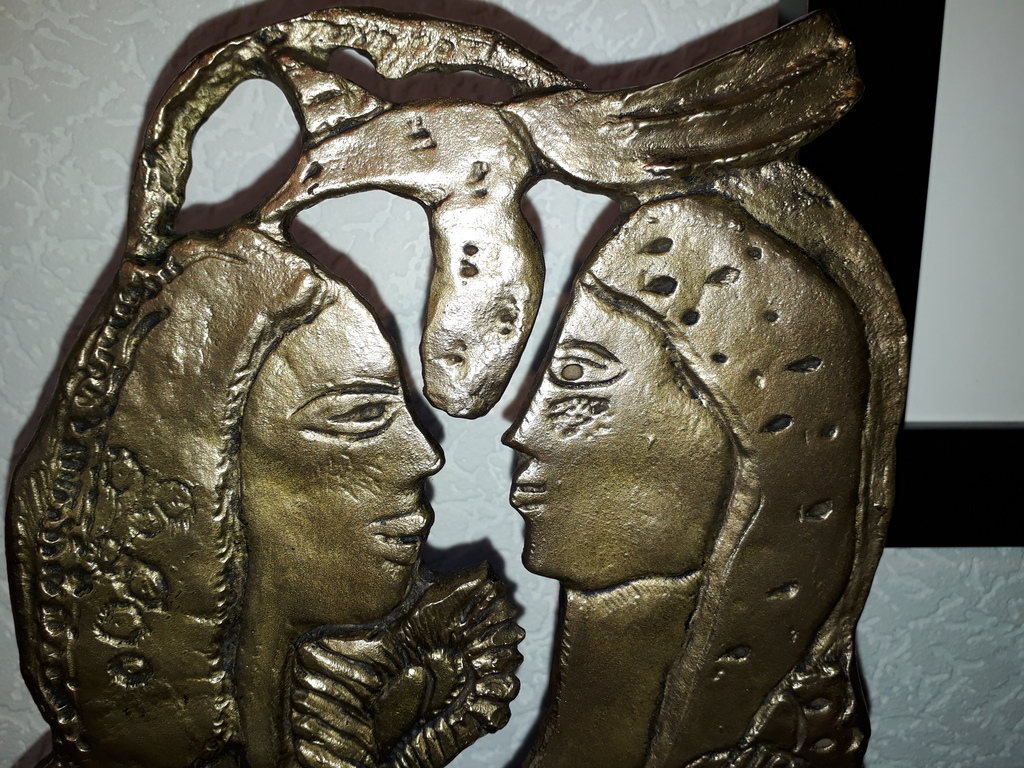 Corneille sculptuur groot Embrace kopen? Bied vanaf 850!