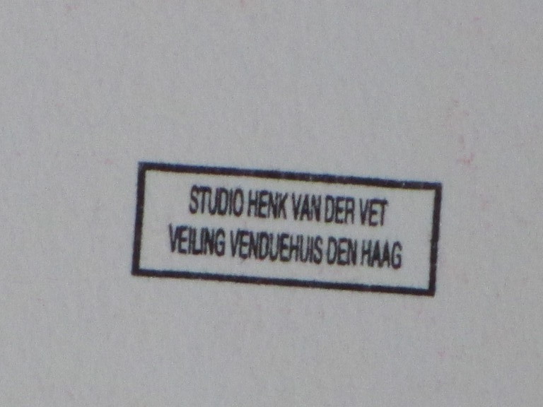 Henk van der Vet, Tennisster, Kleurenzeefdruk kopen? Bied vanaf 1!