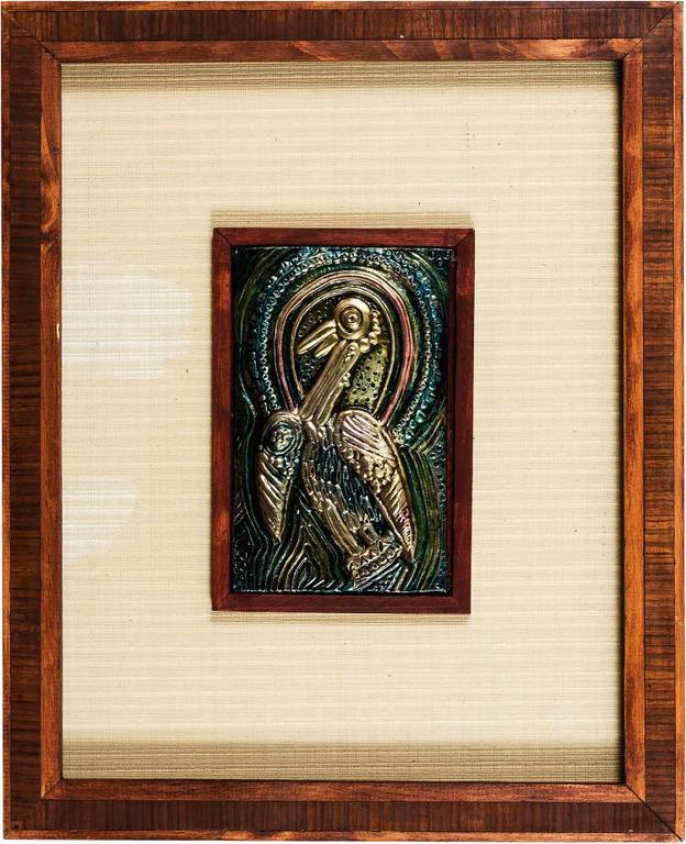 Corneille -  Een set van 4 reliëfs  in originele houten kist kopen? Bied vanaf 600!