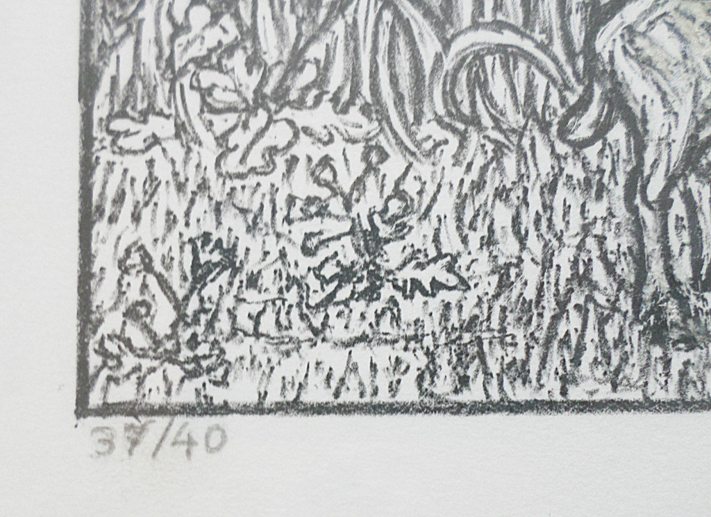 Rudolf Bremmer - Landelijk hoekje, litho (ingelijst) kopen? Bied vanaf 1!