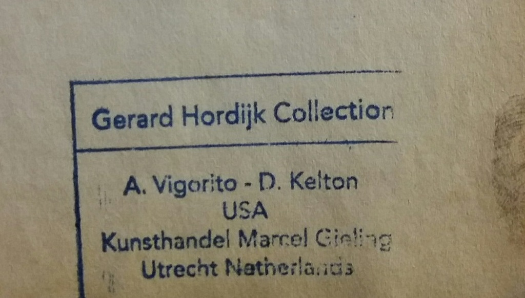 Gerard Hordijk : Portret van een vrouw met op de achterzijde een staande vrouw. kopen? Bied vanaf 120!